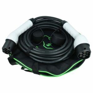 Cabo de Carregamento Type 2 para Type 2, Trifásico, 16 A, 11 kW, 10 m - vhbw