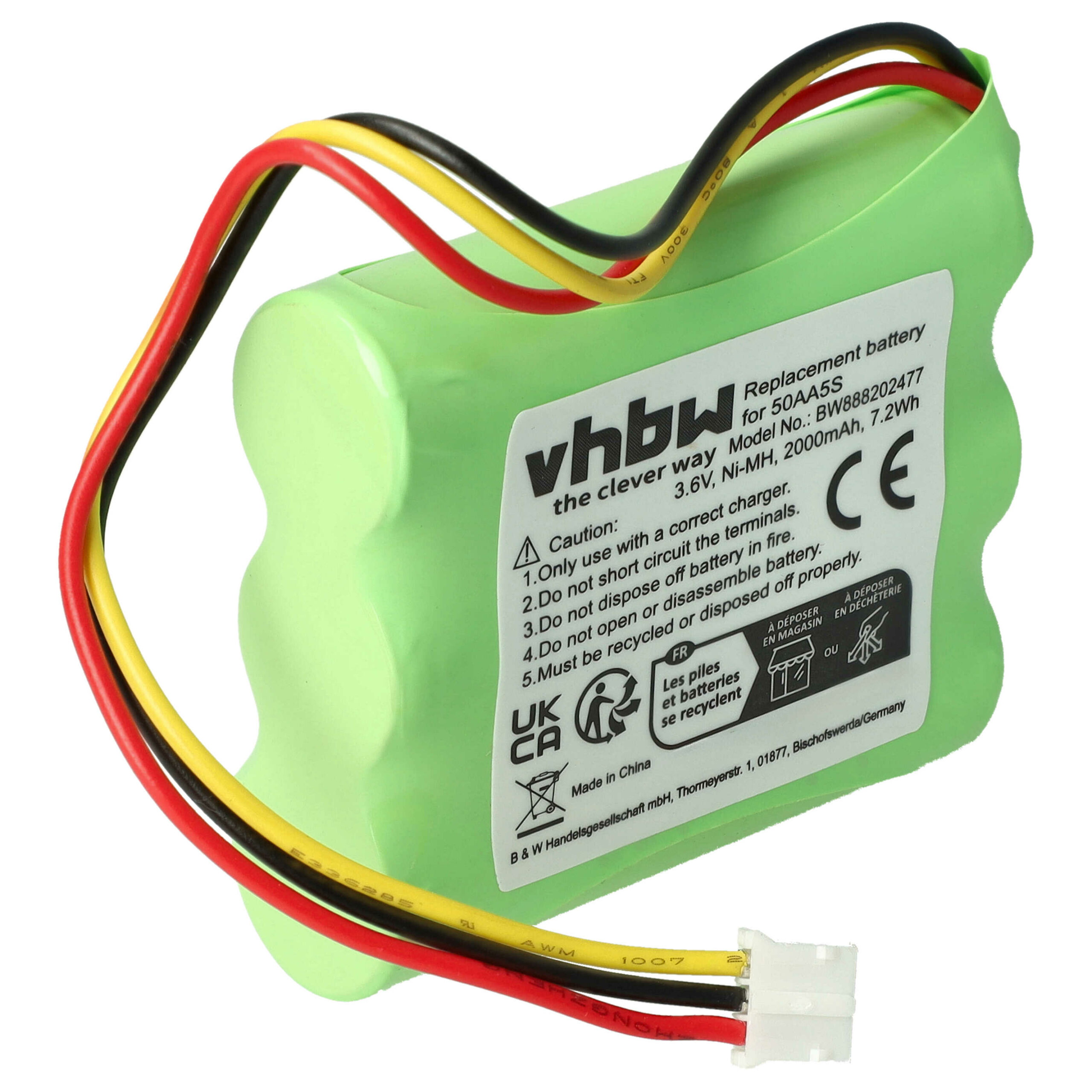 Bateria vhbw 2000 mAh 3.6 V NiMH para Toniebox - Image 3
