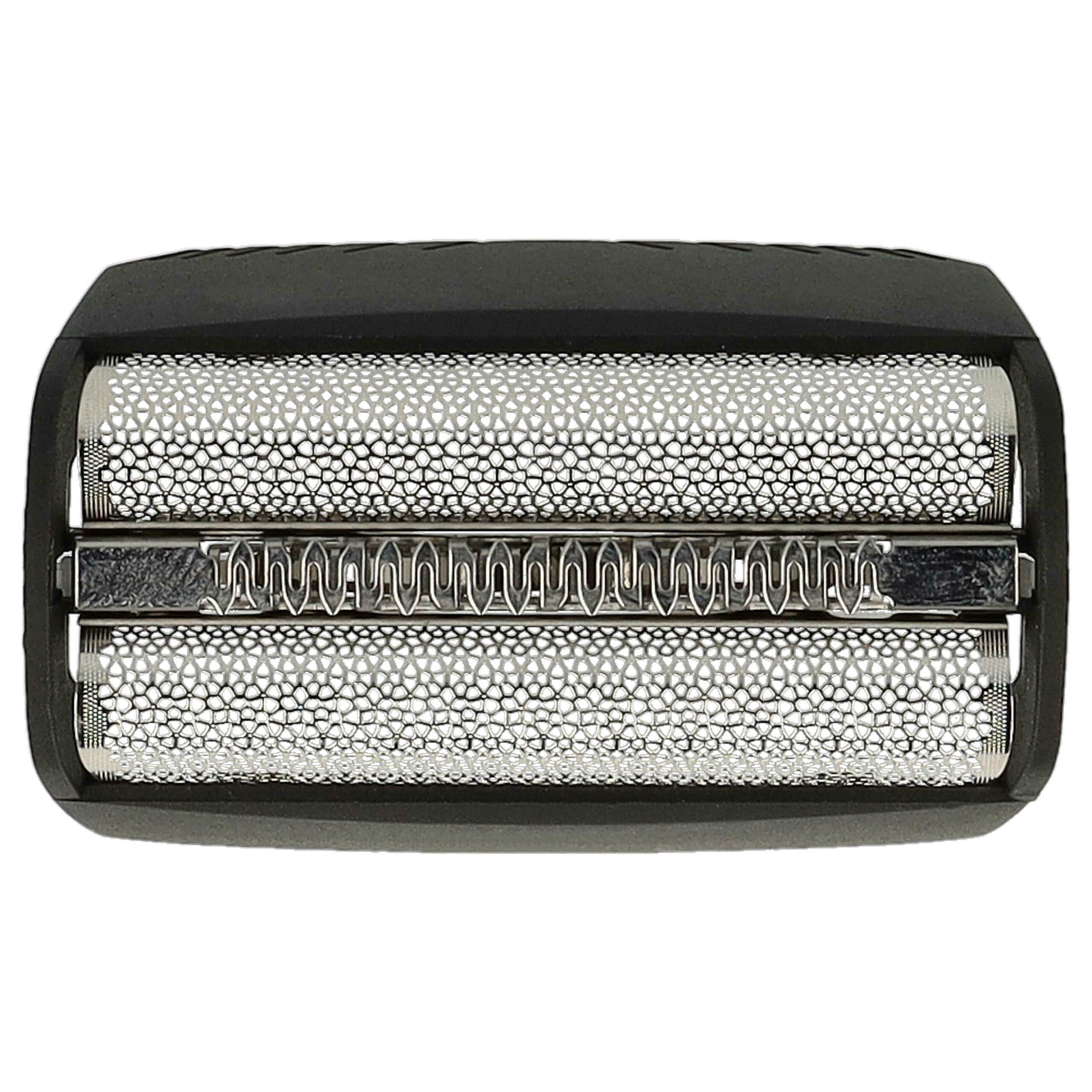 Bloco de corte e lâmina dupla com moldura vhbw compatível com Braun 30B, 30B Mul - preto - Image 3