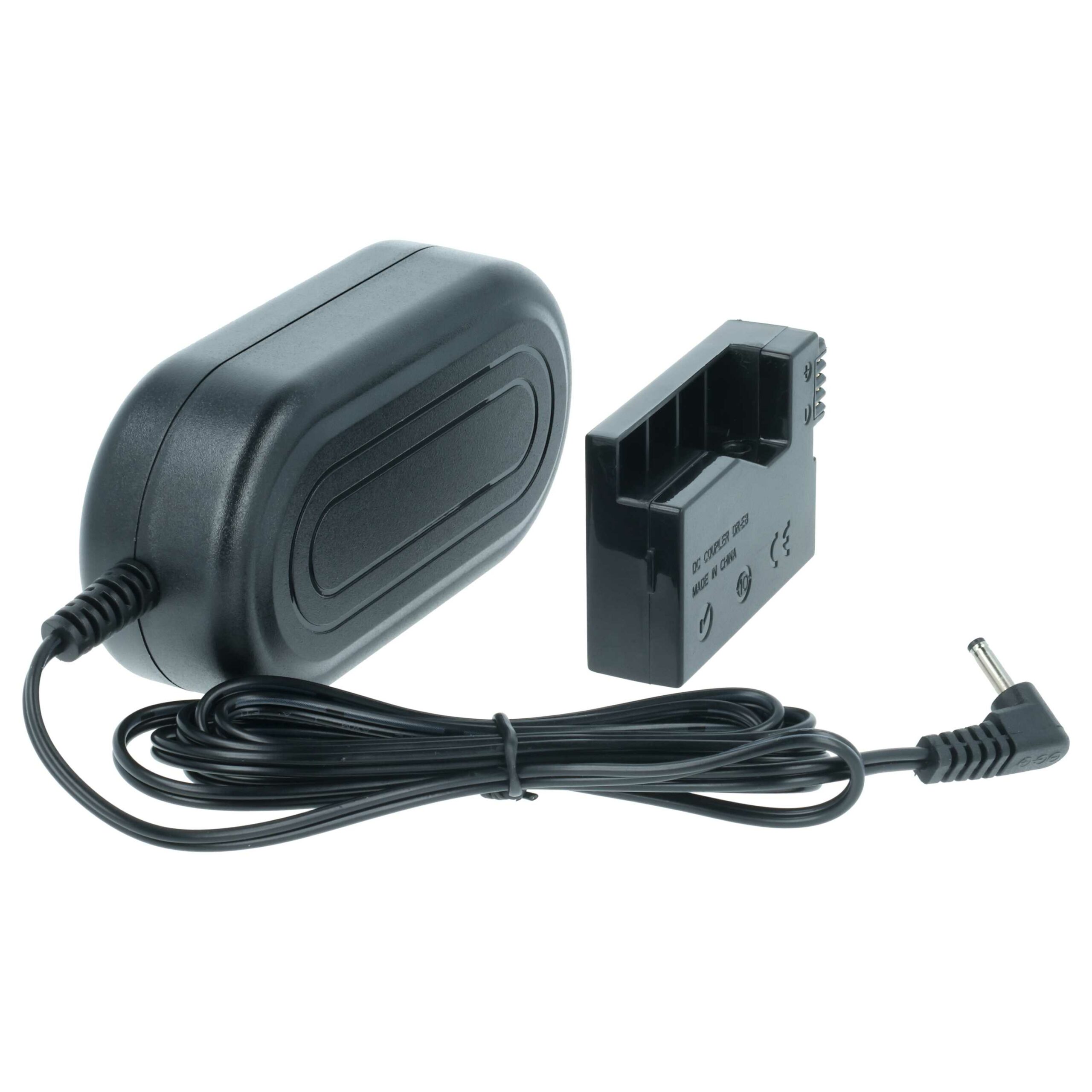 Adaptador de Alimentação vhbw para Canon - Substitui DR-E8 ACK-E8 com Acoplador DC - 2 m, 7.4 V 2.0 A - Image 4