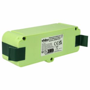 Bateria vhbw 3000mAh 14.4V Li-Ion para iRobot (11702, 80501e, 80601, 68939, 80501, 855714, 4419696)
