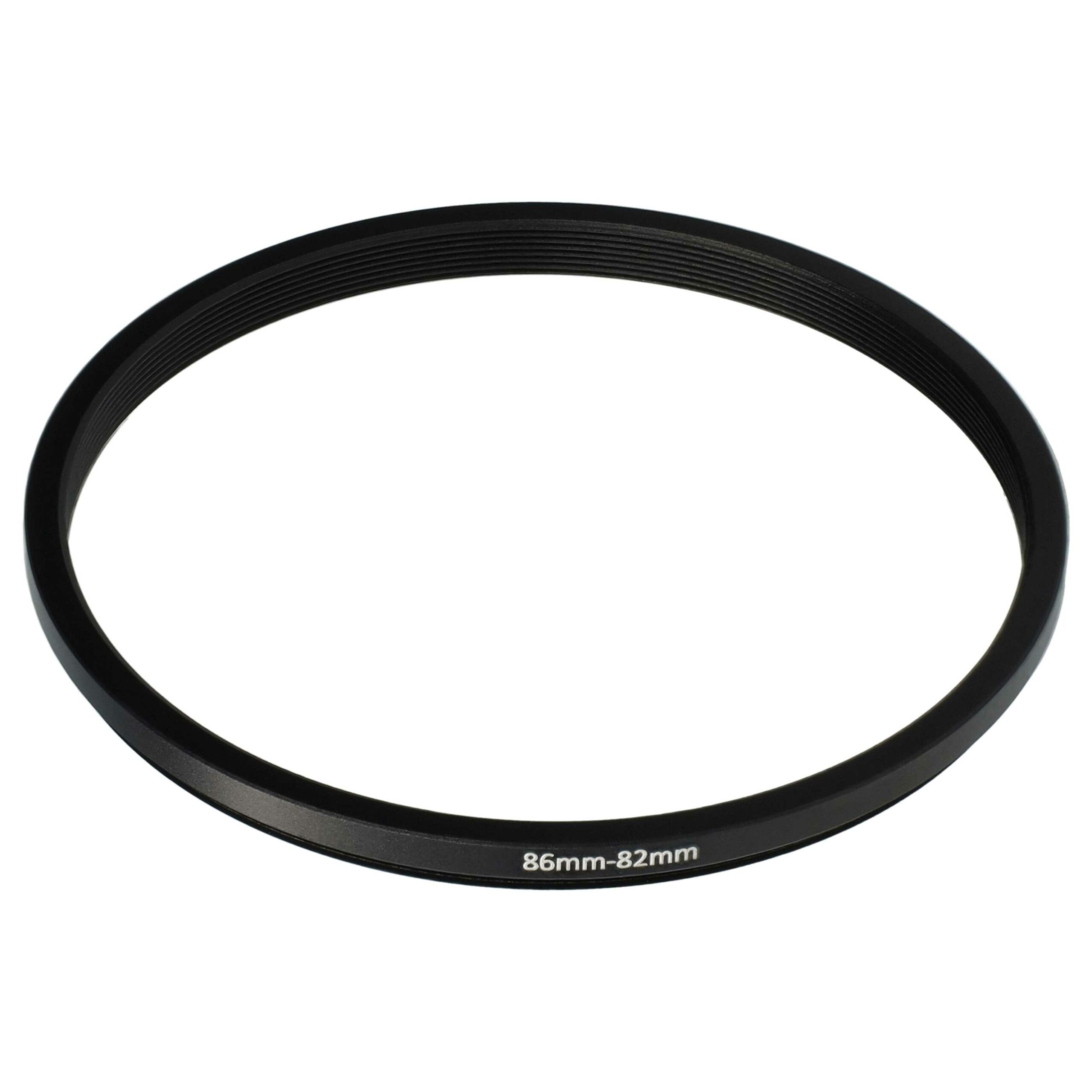 Anel Adaptador de Redução 86 mm para 82 mm vhbw para Objetivas de Câmaras