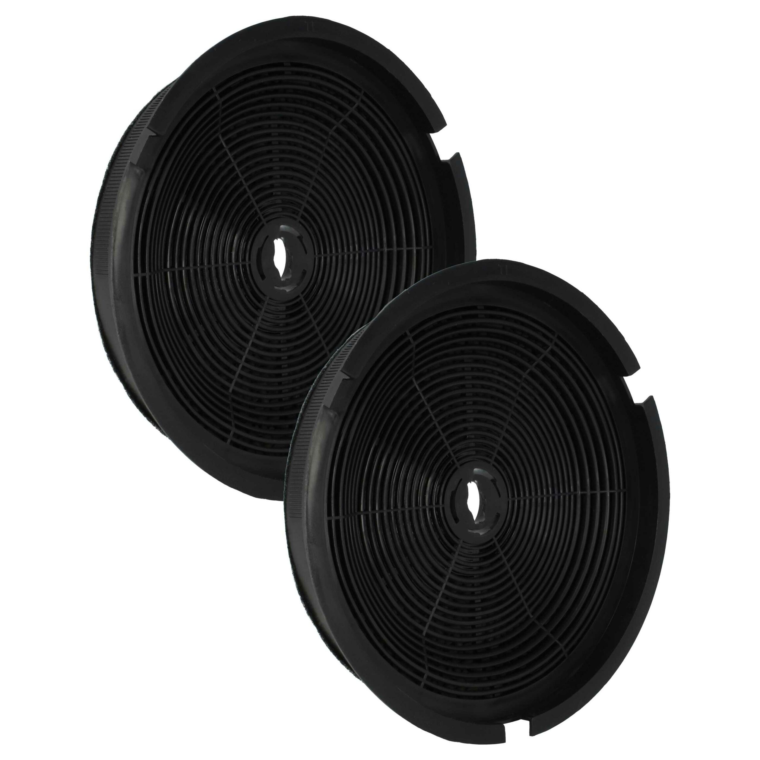 2x Filtro de Carvão Ativado para Coifa Philips - Substituição para Beko 9174220018, 9199001580 - 19 cm