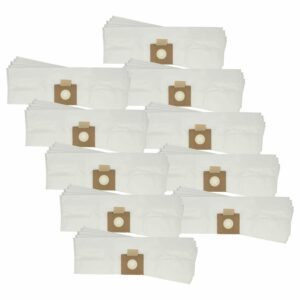 Pack 50x Sacos para Aspirador Compatível Cleanfix 022.433 Tennant - Microfibra