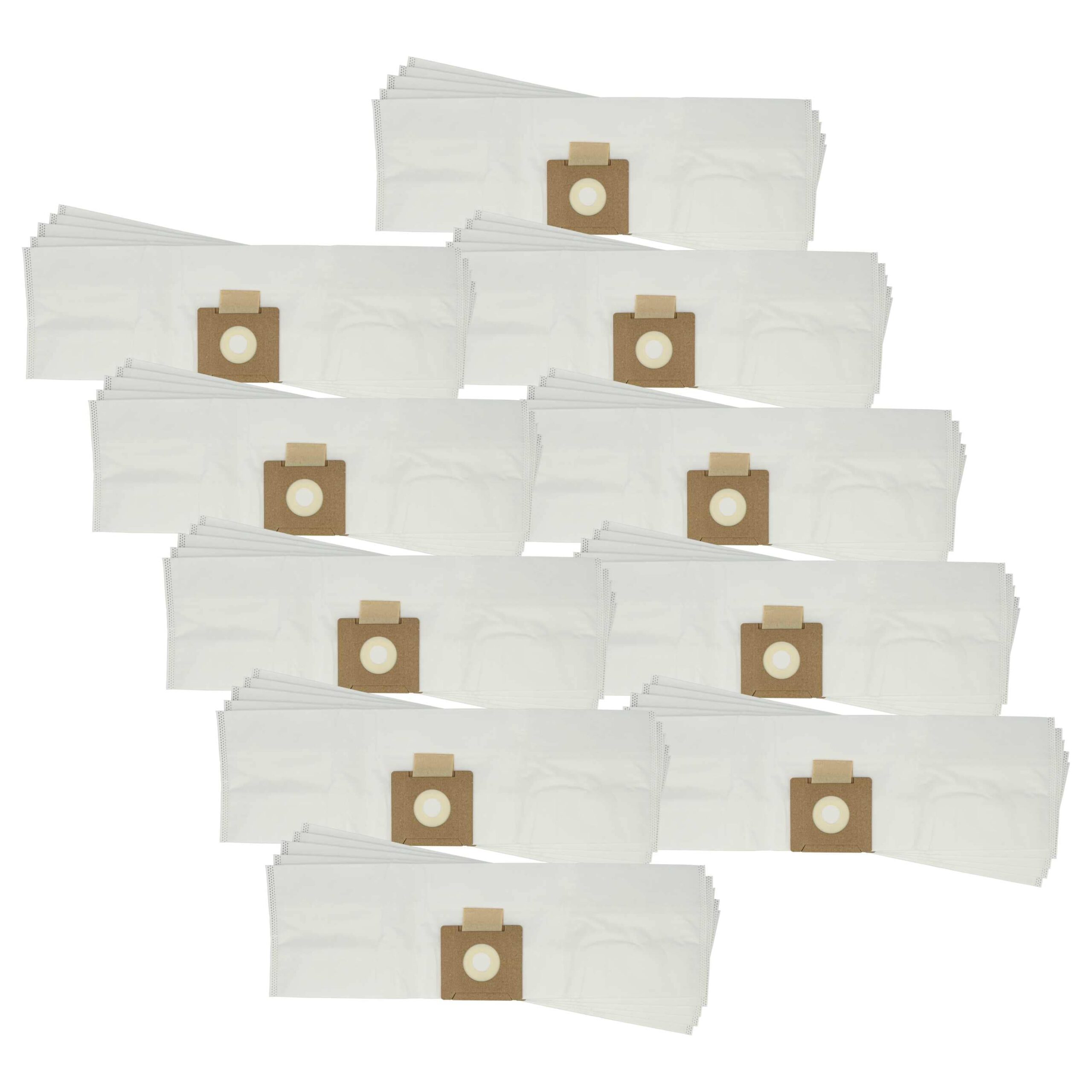 Pack 50x Sacos para Aspirador Compatível Cleanfix 022.433 Tennant - Microfibra
