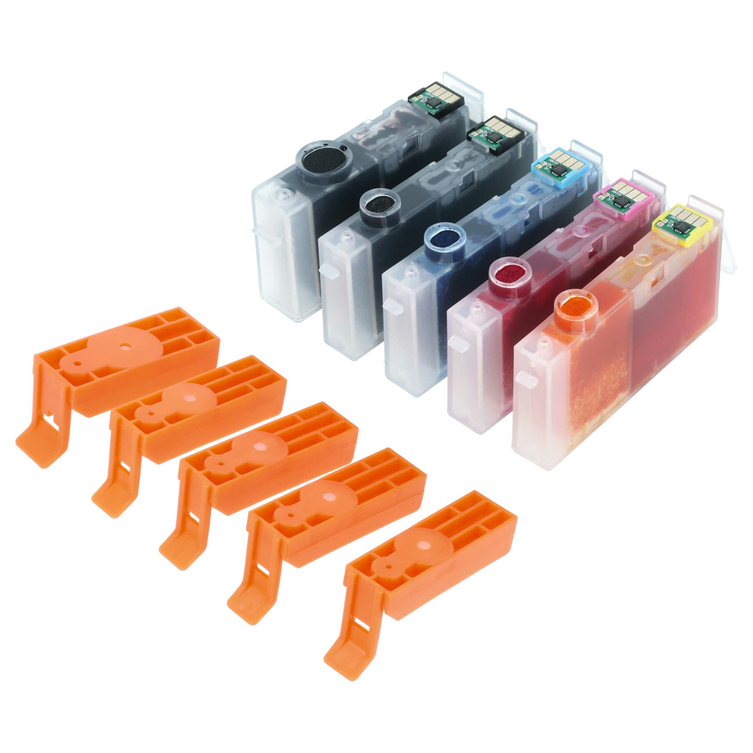 Pack de 15 Cartuchos de Tinta vhbw para HP DeskJet 3070 - Preto/Cyan/Magenta/Amarelo + Preto Fotográfico - Image 3