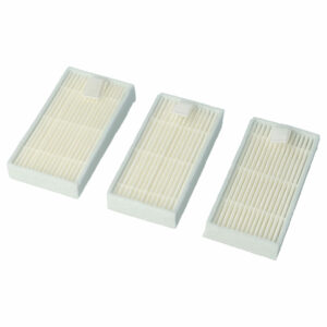 3x Filtro H11 compatível com Medion MD18500, MD18501, E32 SW, iLife V5, Proscenic 790T - vhbw