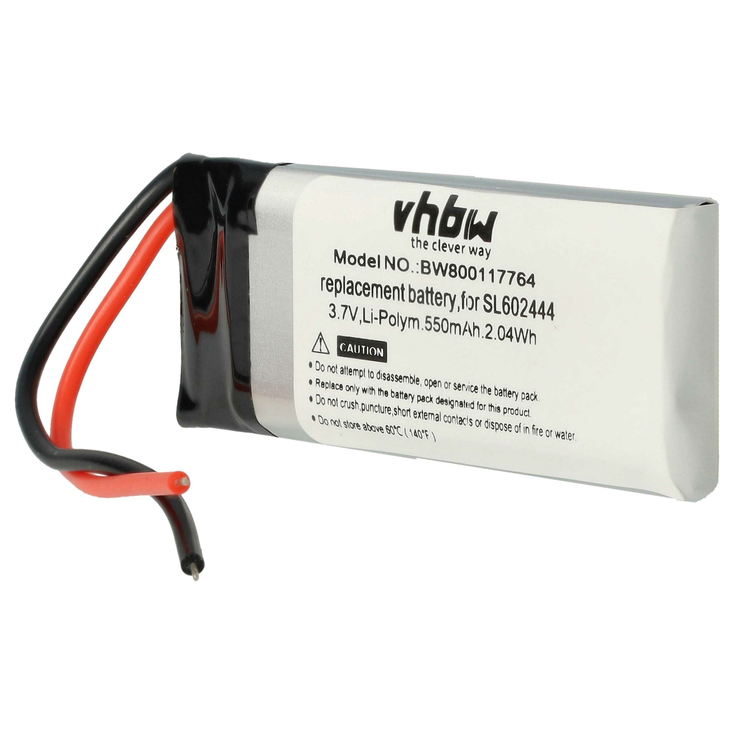 Bateria para Irrigador Dentário Philips SL602444 - 550mAh vhbw