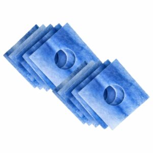 Pack de 10 Filtros de Ar vhbw para Limodor F-LF/5, 00010 e Sistemas de Ventilação Compatíveis