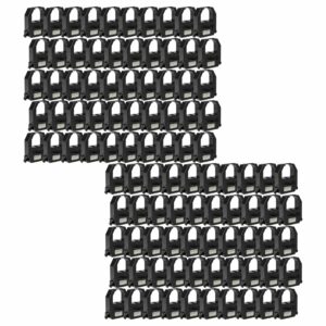100x Fita de Tinta para Impressora Matricial Amano CE-315150, CE-315152 - Preta