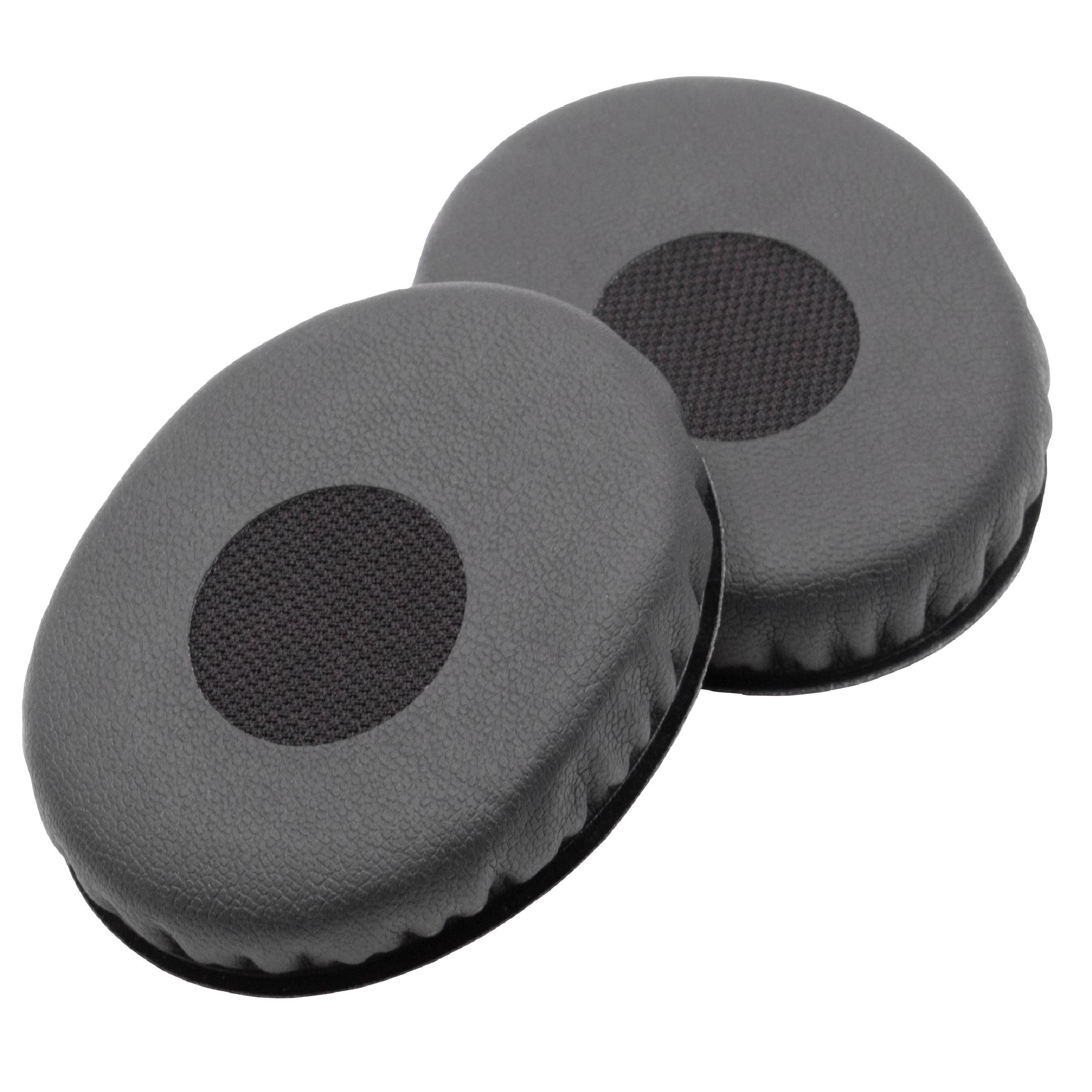 Almofadinhas de ouvido para auscultadores Sennheiser HD218 - espuma de poliuretano, 11 mm