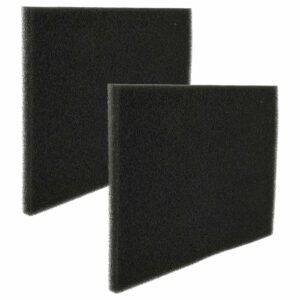 Conjunto de Filtros de Espuma (2x) para Secadora AEG 1123156000 vhbw