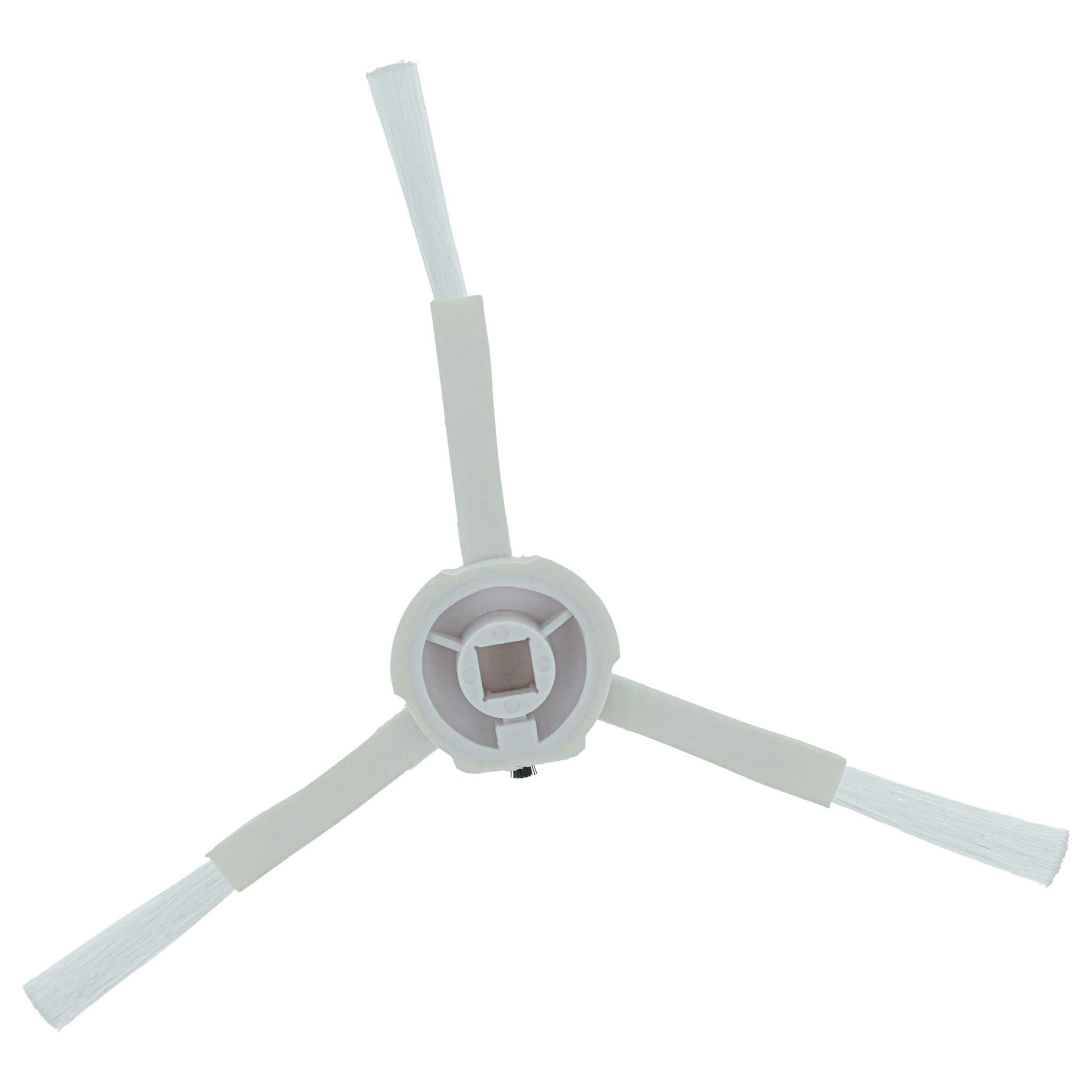 4 Escovas Laterais para Dreame, Xiaomi Mijia 1C e Aspiradores Robóticos - 3 Braços, Branco - Image 4