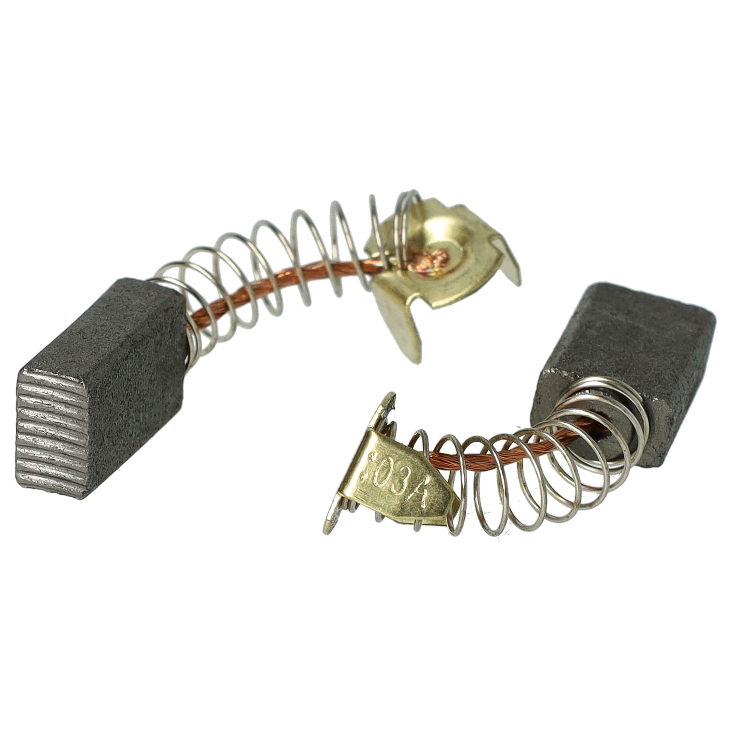 2x Escovas de Carvão vhbw para Makita / Kymco / Shoprider - 6 x 10 x 16 mm - Image 2