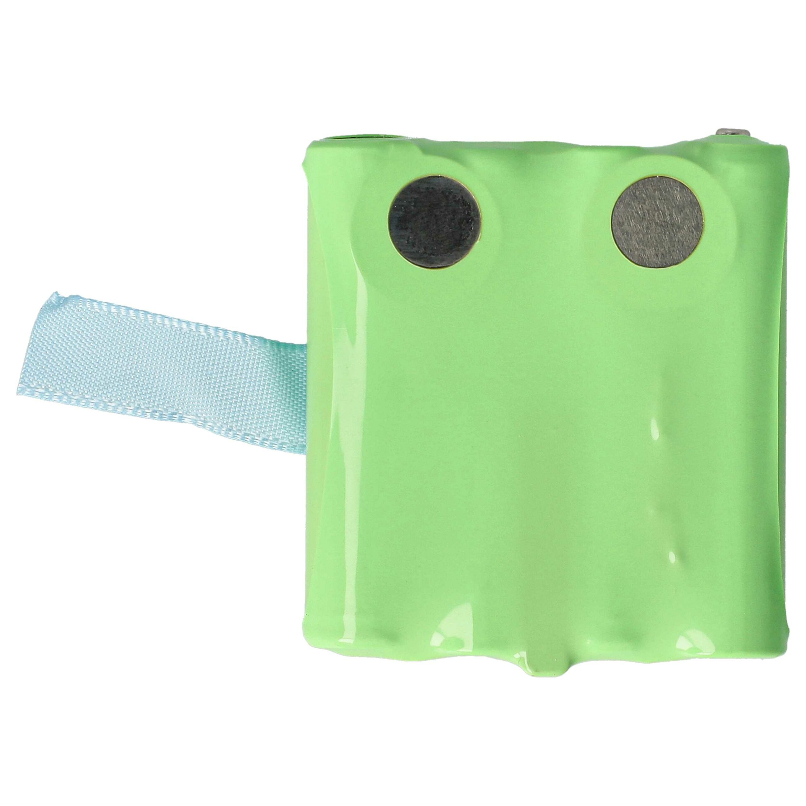 Bateria vhbw 700 mAh 4.8V NiMH para Midland KEBT072A, BATT4R - Pack 2x - Image 4