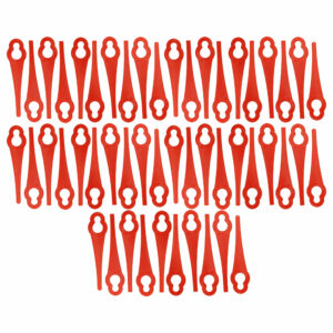 50x Lâminas de Substituição vhbw para Cortadores de Relva (compatível ALM BQ026, Bosch, Einhell, McCulloch e outros)