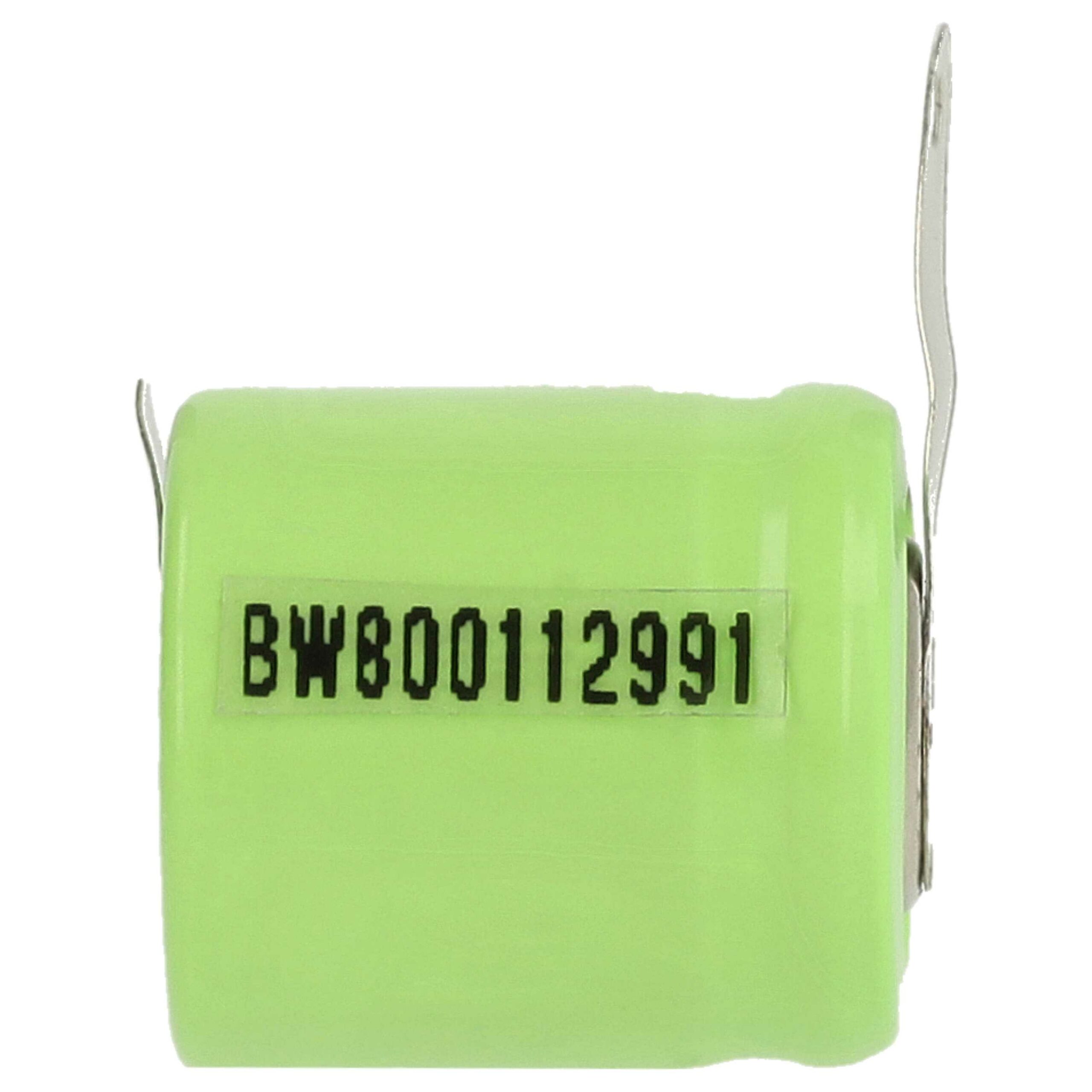 Bateria vhbw 1/3AA 250 mAh 1.2 V NiMH para dispositivos de modelismo - Image 4