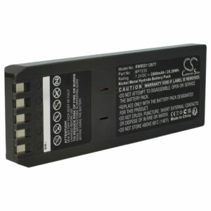 Bateria vhbw compatível com Fluke BP7235, 668225, 116-066 - 3500 mAh 7.2 V NiMH
