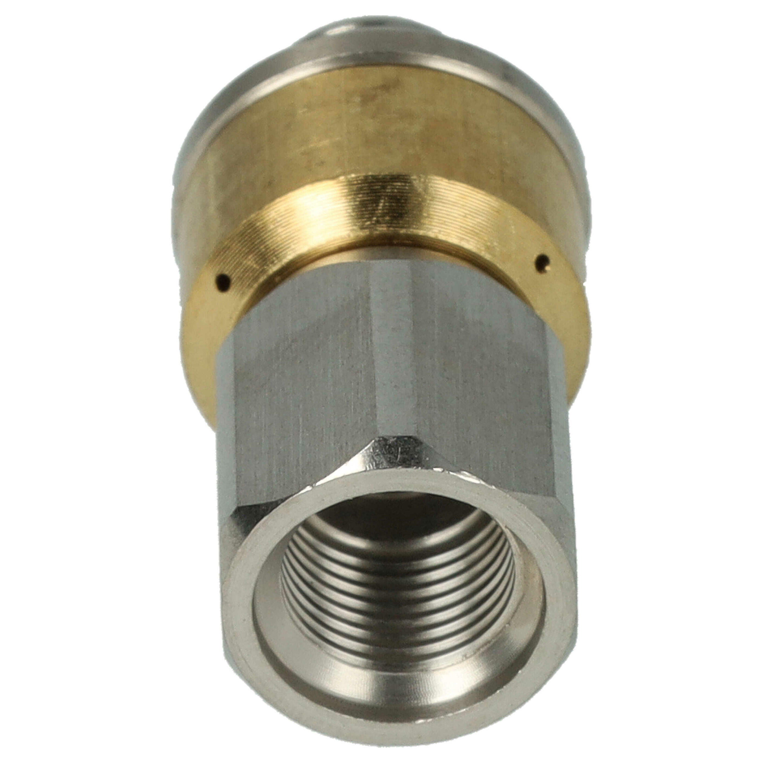 Bico de Limpeza de Tubagens Rotativo vhbw para Kränzle KNR055 - Aço Inoxidável - Image 4