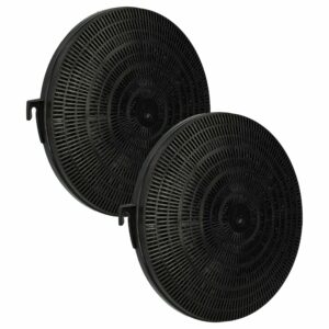 2x Filtro de Carvão Ativado de Substituição para Zanussi - 21 cm (vhbw)