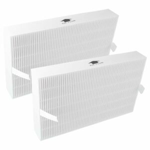 2x Filtro HEPA vhbw compatível com Honeywell HRF-R3, HRF-R2, HRF-R1