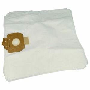 Pack 5x Sacos de Aspirador vhbw Compatíveis Diversey 7514886, 7514803 - Microfibra