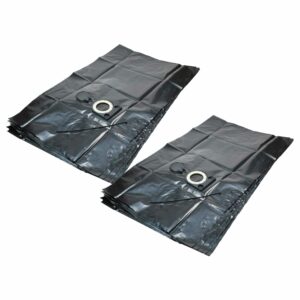10x Sacos para Aspirador Starmix FBPE 25-35 vhbw - Polietileno