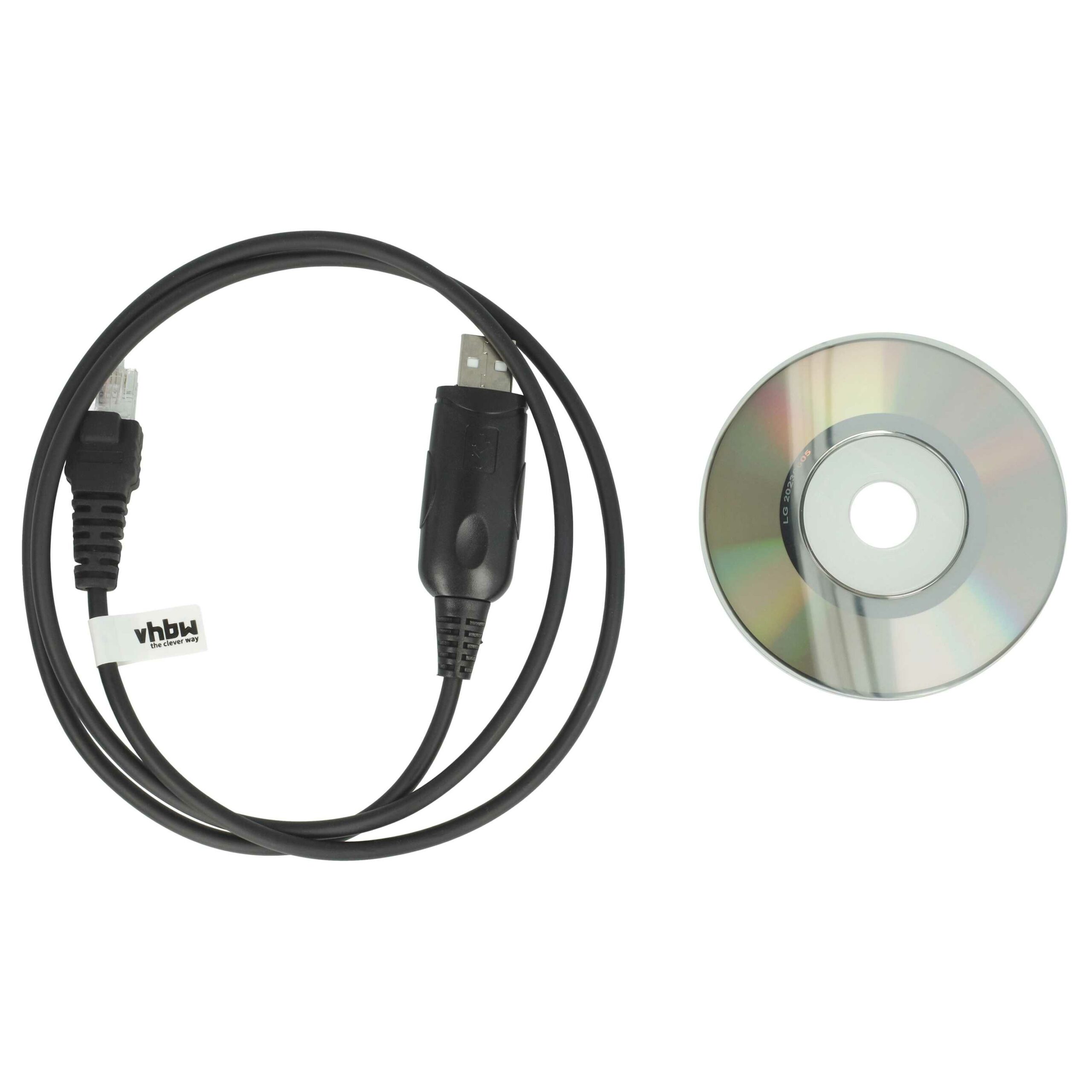 Cabo de Programação USB para Rádios Kenwood TK-7100, TK-7150, TK-7160, TK-7180 - vhbw - Image 2