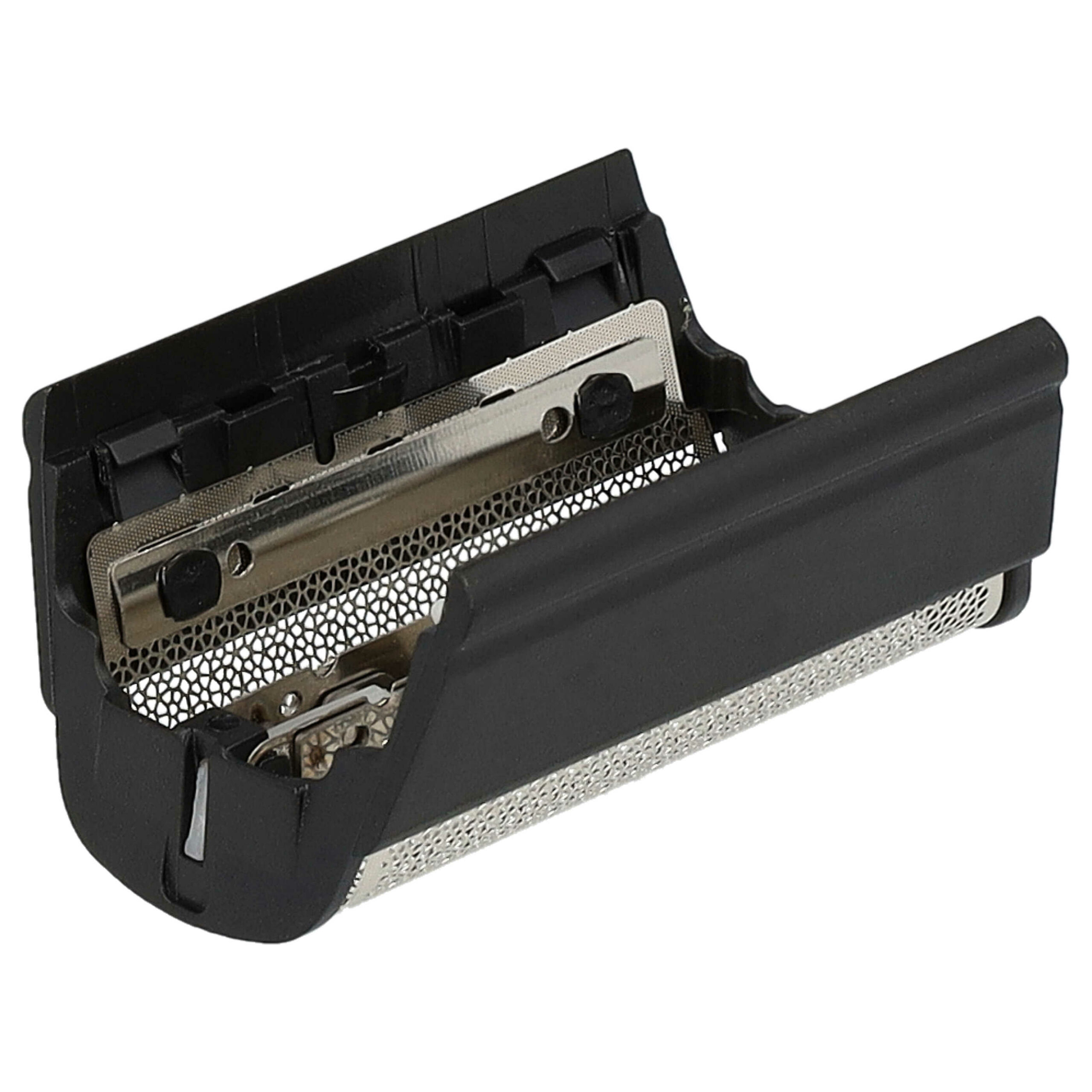Lâmina dupla para barbear compatível com Braun SB505, 31B - com suporte, preta - Image 2