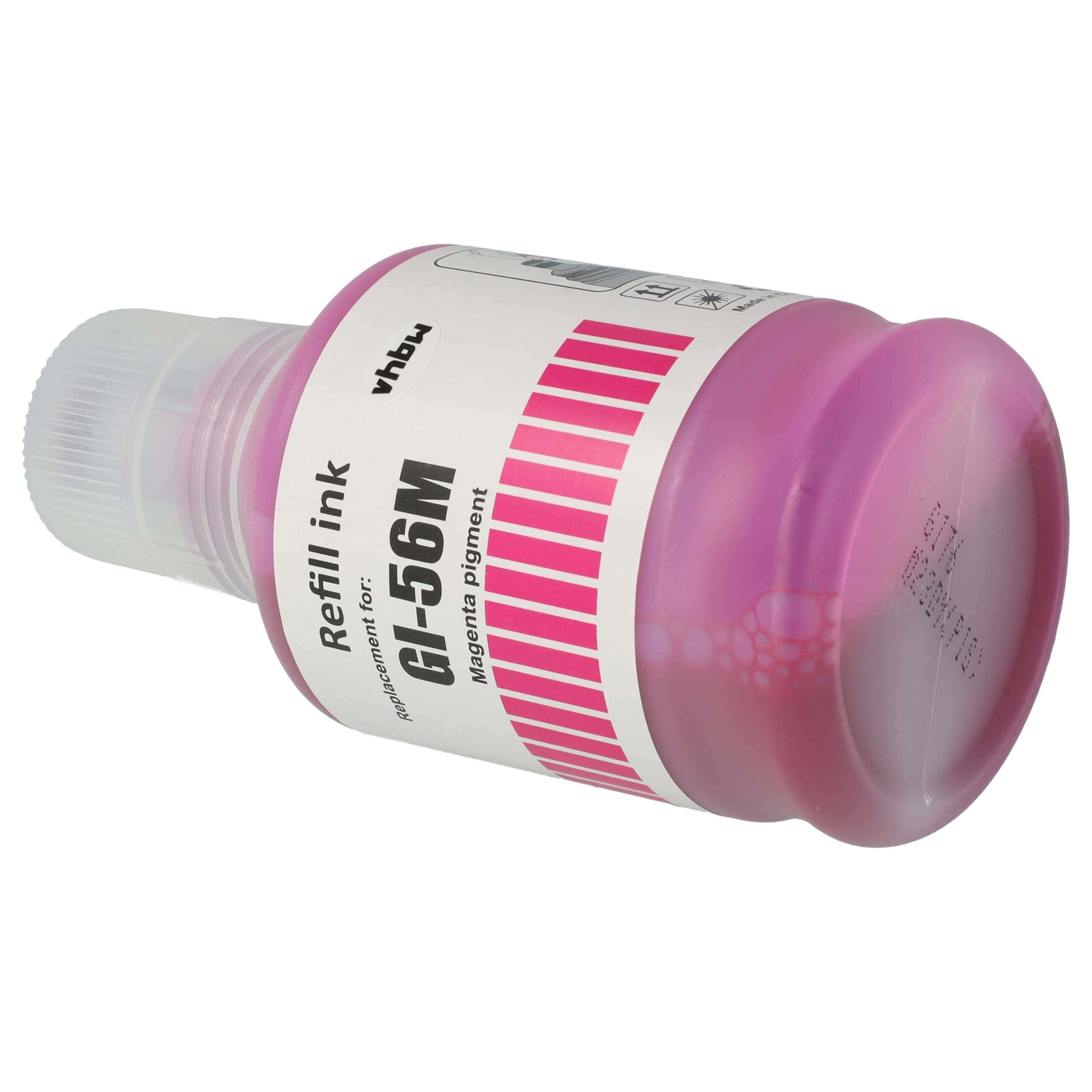 Tinta Magenta Compatível Canon GI-56M - Refill 135 ml vhbw - Image 4