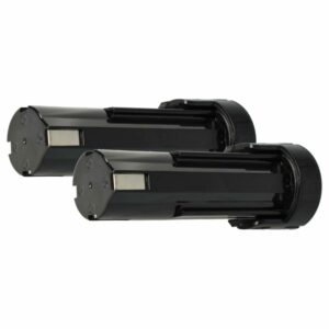 2x Bateria substitui Panasonic 6538 1, 6545 6, 6540 1, 6539 6 Ferramentas Elétricas - 3300 mAh, 2.4 V, NiMH