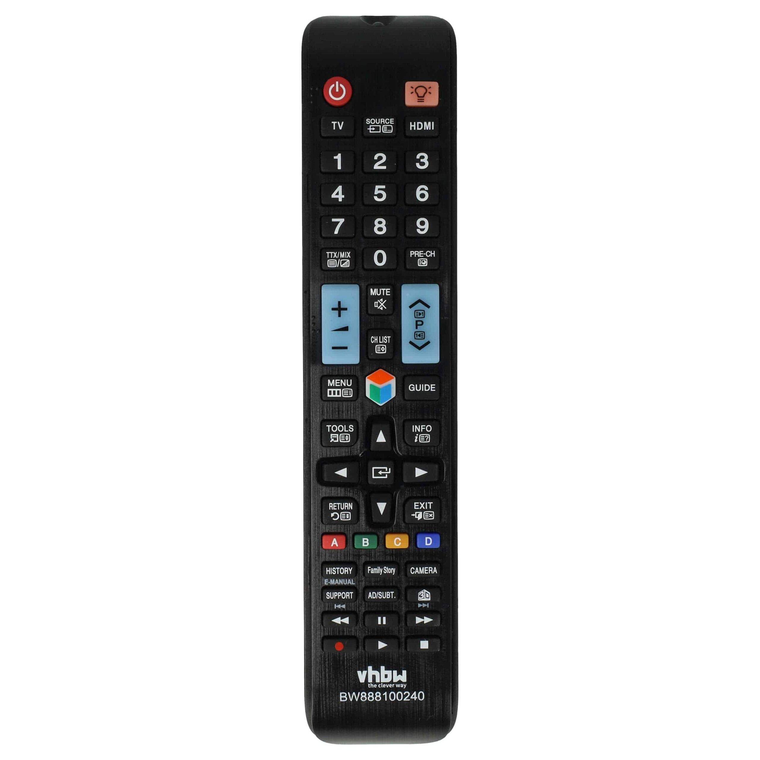 Telecomando vhbw para Samsung TV substitui AA59-00581A, AA59-00582A - Image 3