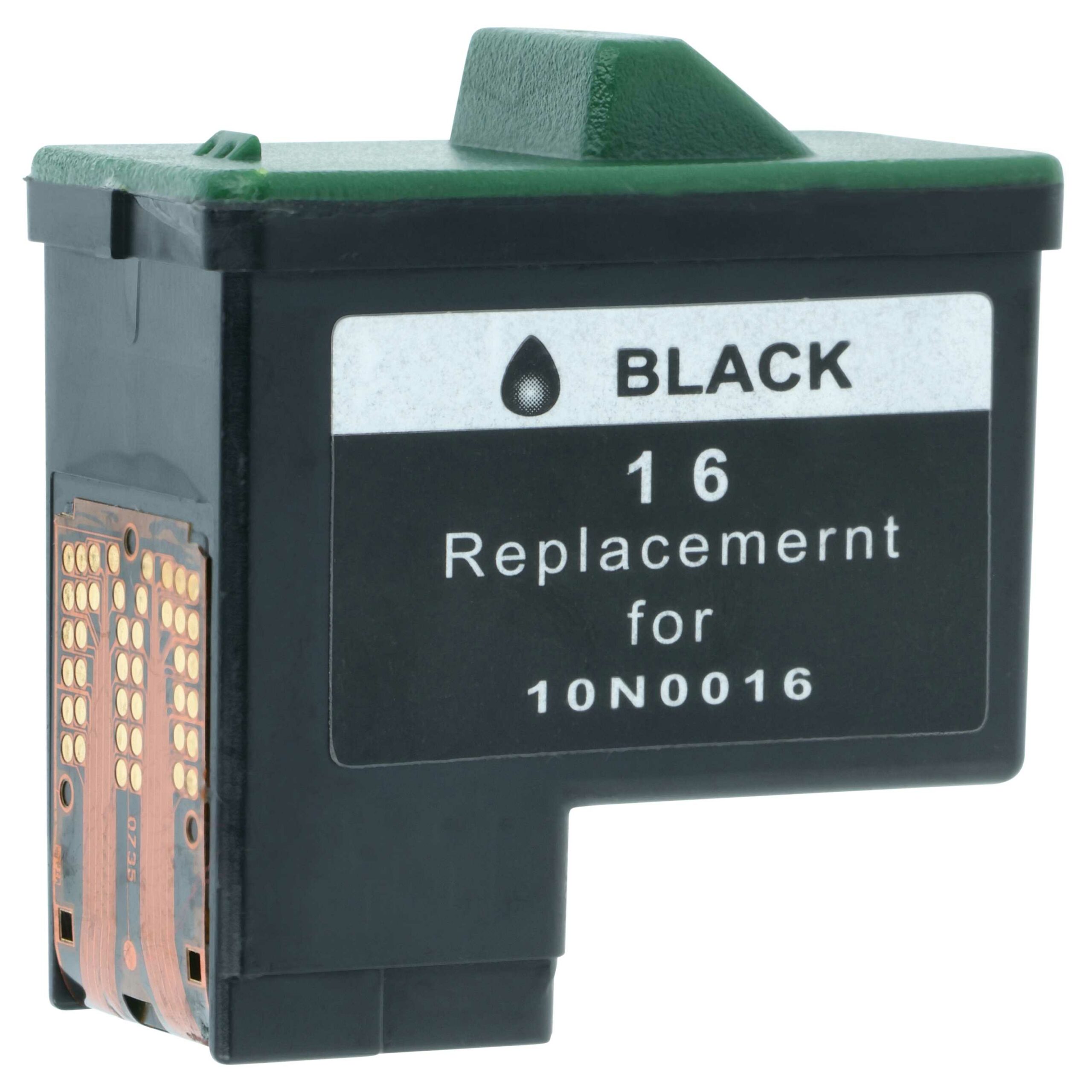 Cartucho de Tinta Compatível Lexmark 10N0217, 10N0016 - vhbw Preto Remanufacturado 15 ml - Image 3