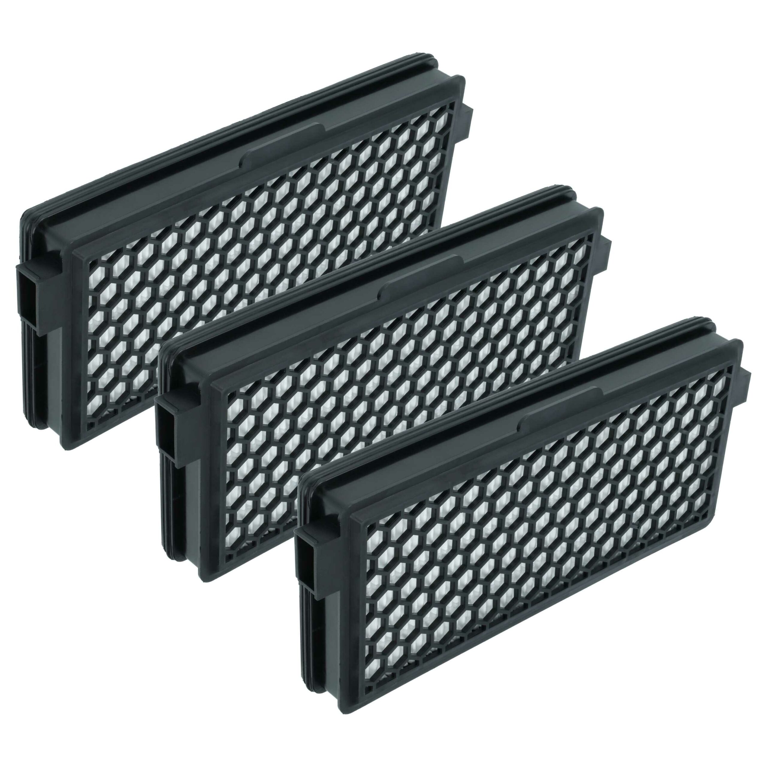 Conjunto de 3 Filtros vhbw para Miele Cat & Dog 500, Miele Complete C3 (substitui SF-AA 50)