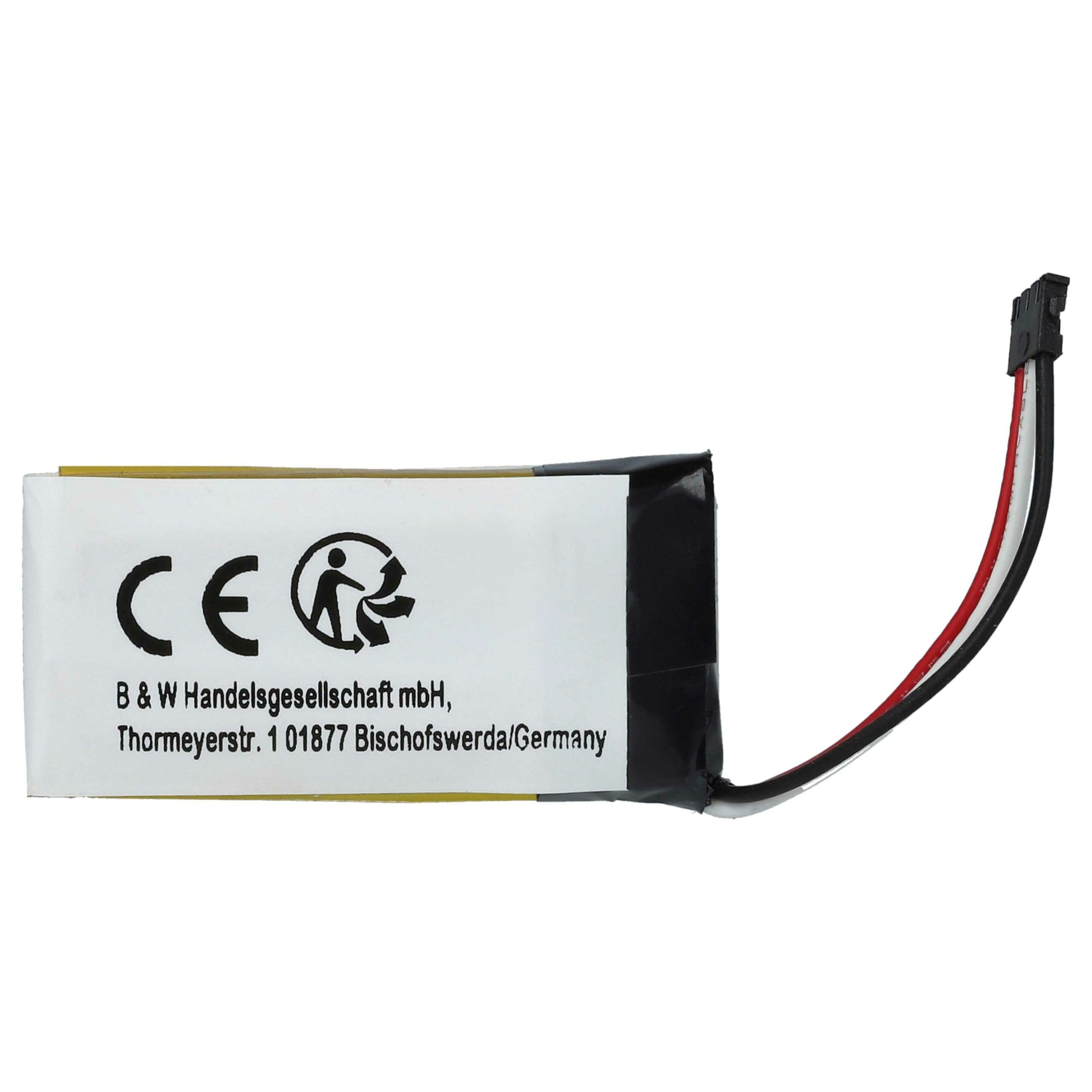 Bateria para Auscultador Logitech sem fios vhbw 1110, 533-000071 - 240 mAh 3.7 V Li-Ion - Image 4