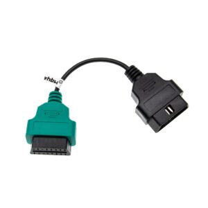 Adaptador OBD2 A1 16 Pinos OBD1 para OBD2 Alfa Romeo, Fiat, Lancia, Polonez