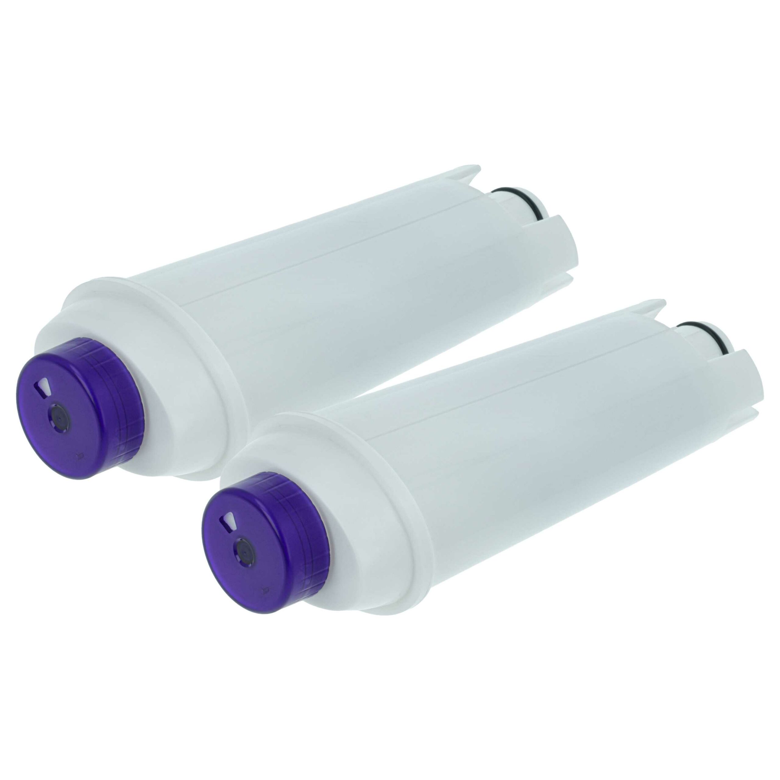 Pack 2x Filtro de Água vhbw para Máquina de Café DeLonghi - Branco
