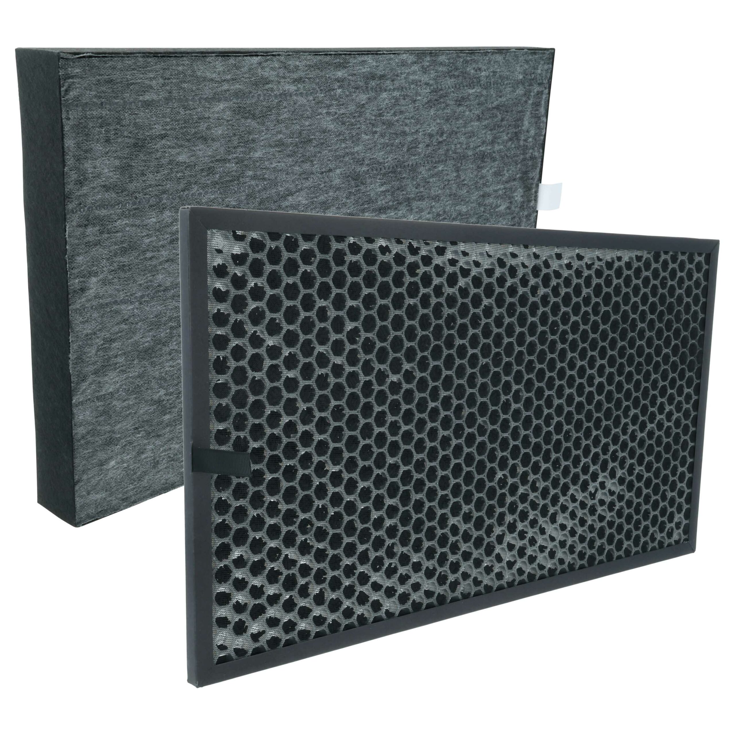 Conjunto de 2 Filtros para Purificadores de Ar Sharp FZ-C100DFE, FZ-C100DFU - Filtro HEPA e Carvão Ativado vhbw