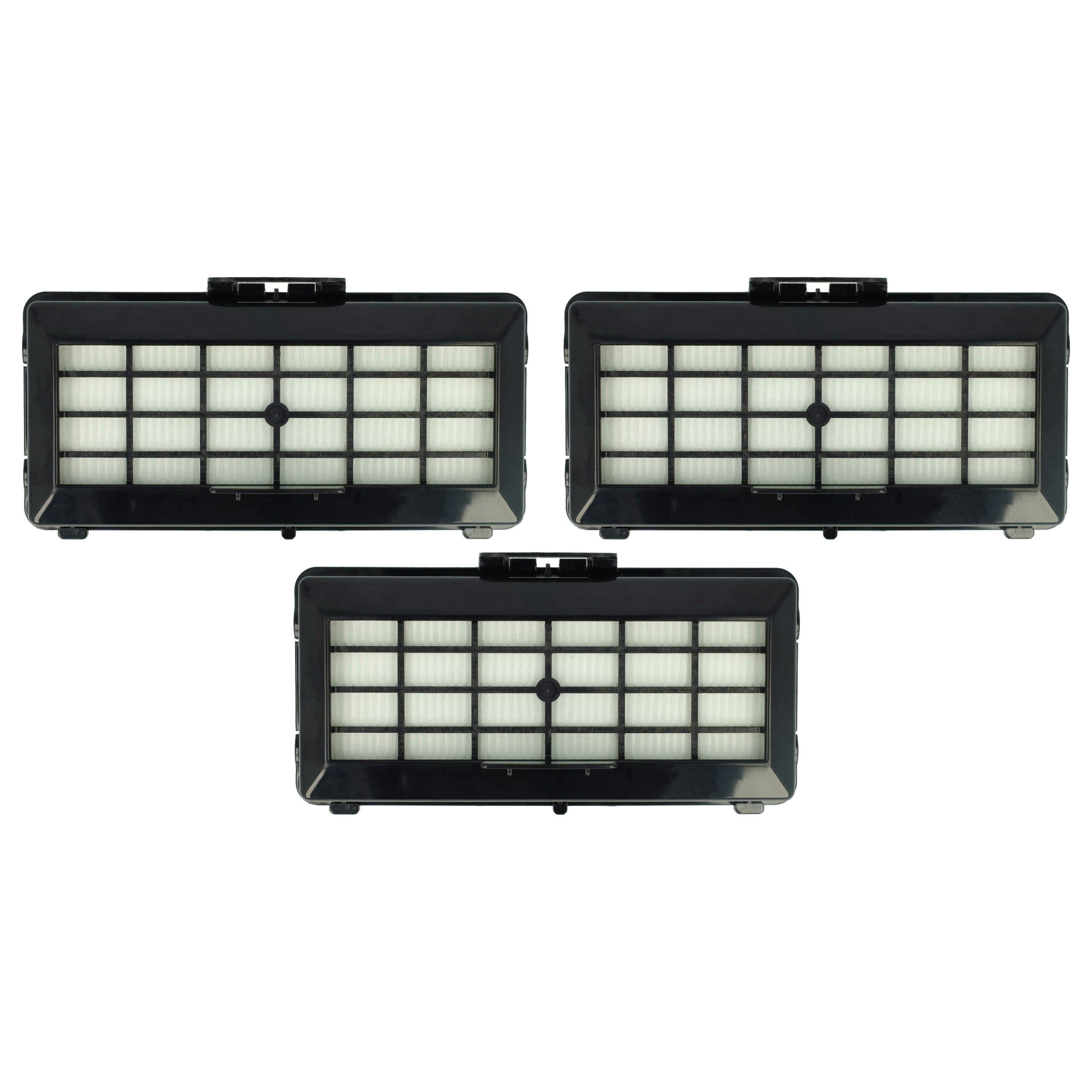 Pack de 3 Filtros HEPA H12 vhbw para Aspiradores Bosch BBZ152HF e Siemens VA0736