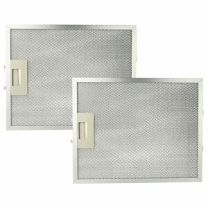 2x Filtro de Gordura Metálico de Longa Duração vhbw compatível com Gorenje 127036