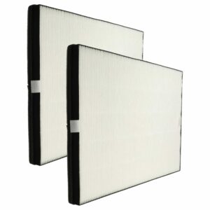 Conjunto 2x Filtro HEPA vhbw compatível Philips FY1410/30 para Humidificador