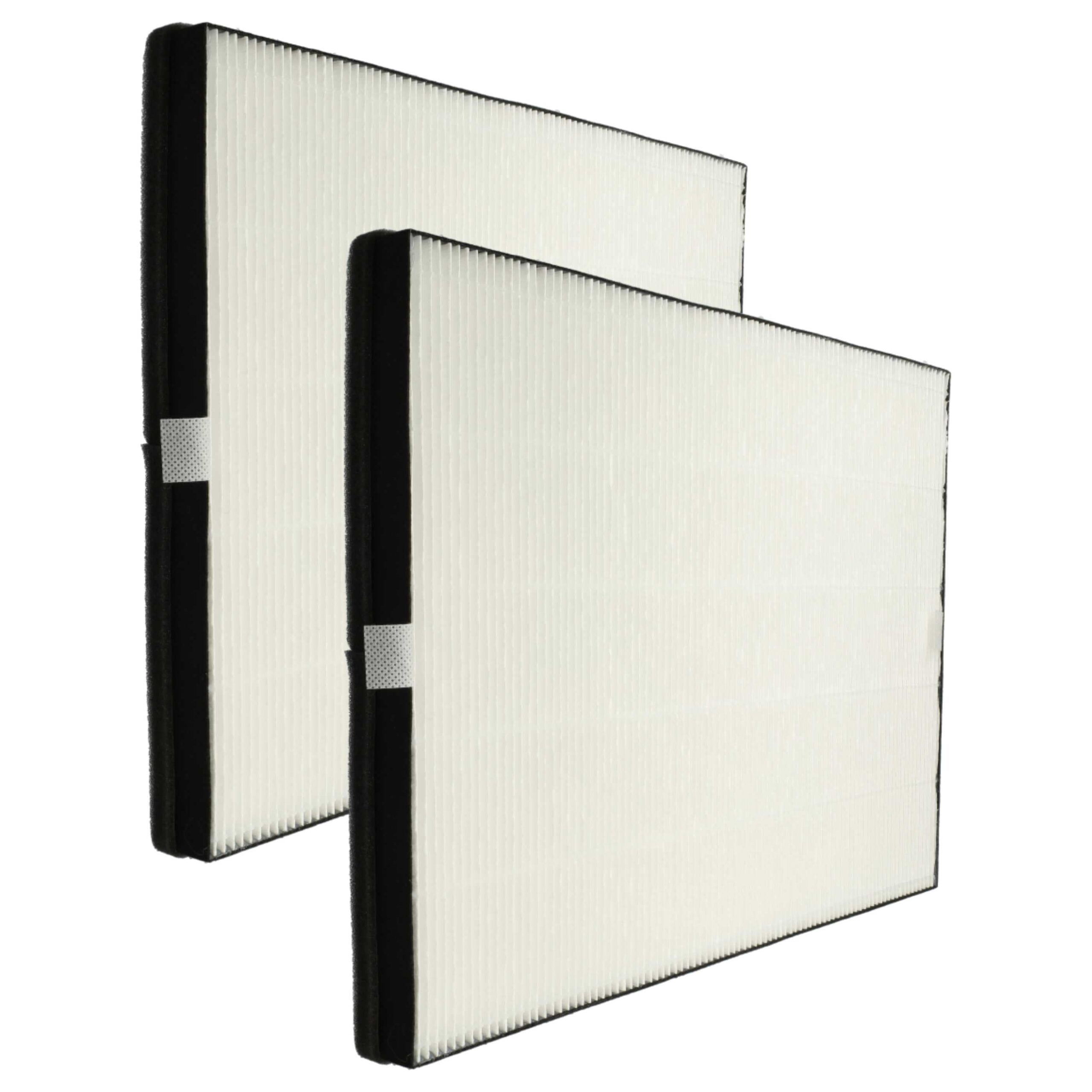 Conjunto 2x Filtro HEPA vhbw compatível Philips FY1410/30 para Humidificador