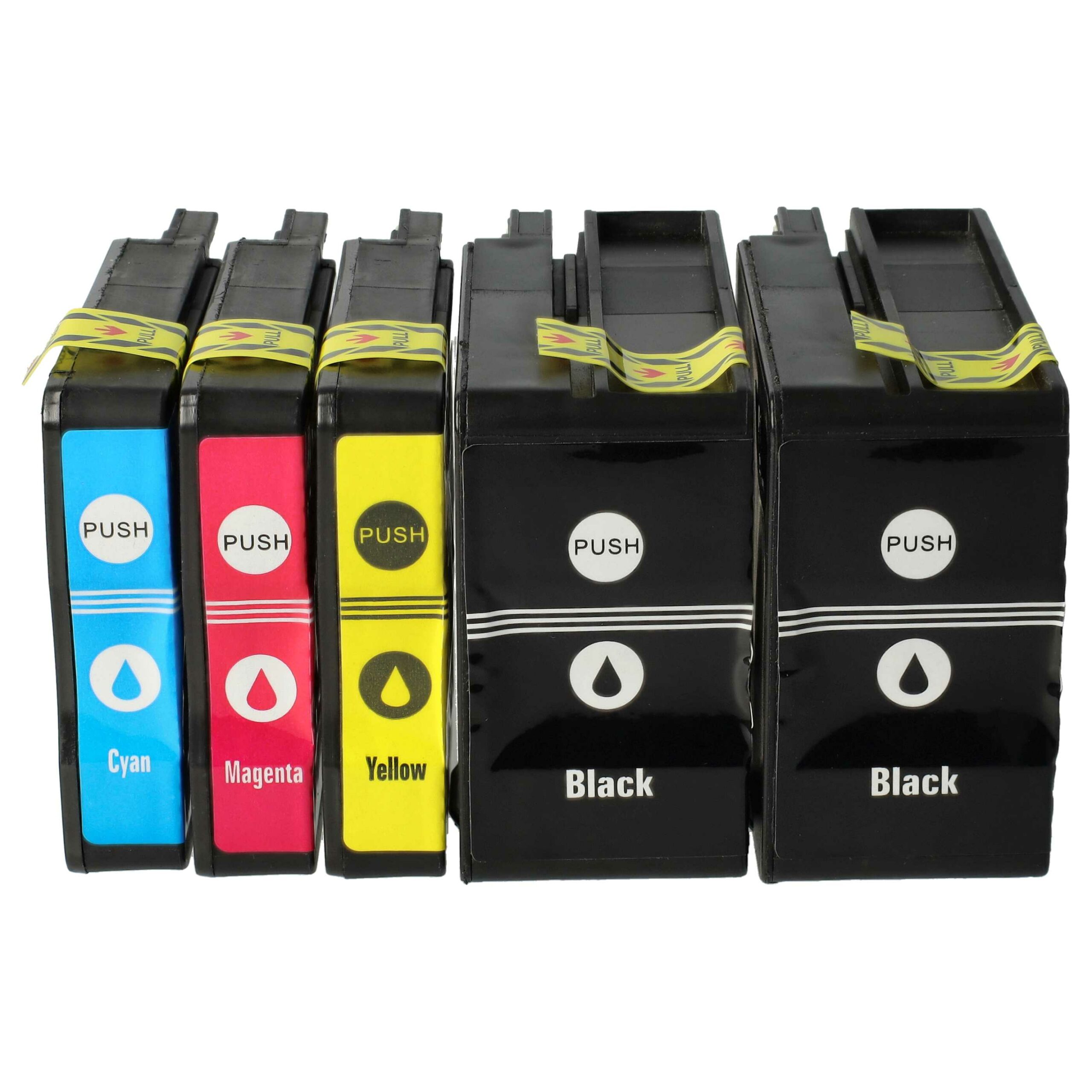 Pack 5x Cartuchos de Tinta para HP Officejet 6100 eprinter, 6600 E-ALL-IN-ONE, 6700 Premium, 7510 All-In-One - Image 3