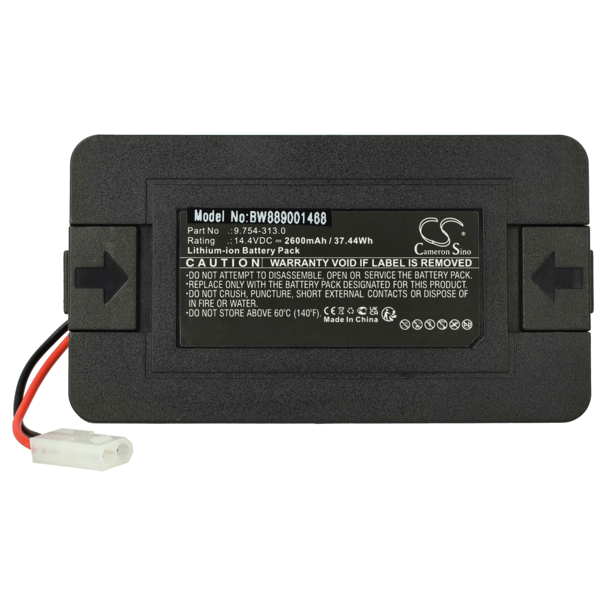 Bateria vhbw compatível com Kärcher 9.754-313.0 - 2600mAh, 14.4V, Li-Ion