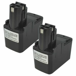 2x Bateria compatível Bosch 2607335055, 2607335054 - 1500 mAh, 12 V, NiMH