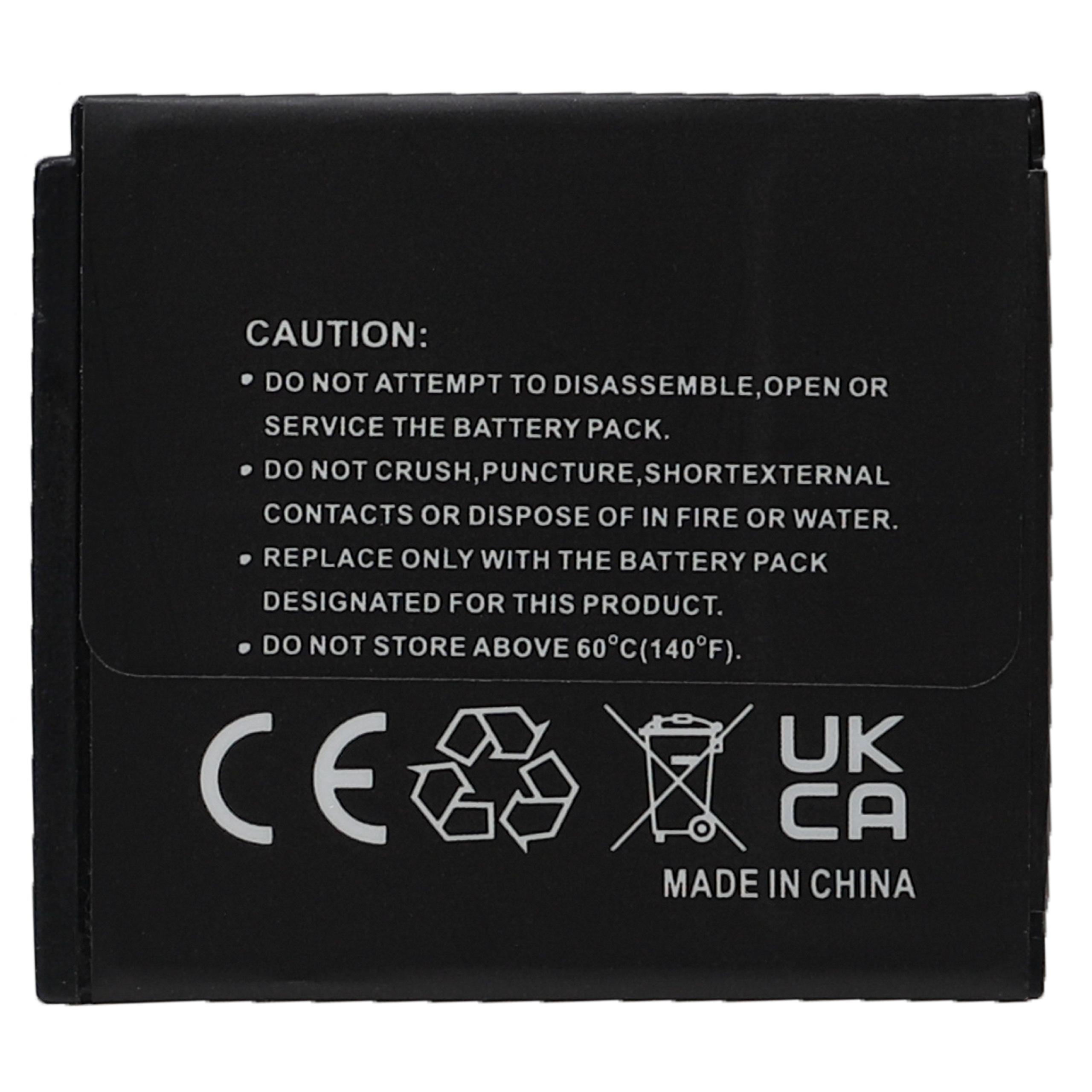 Bateria EXTENSILO para Kodak Klic 7001 - 700mAh, 3.7V, Li-Ion - Image 2