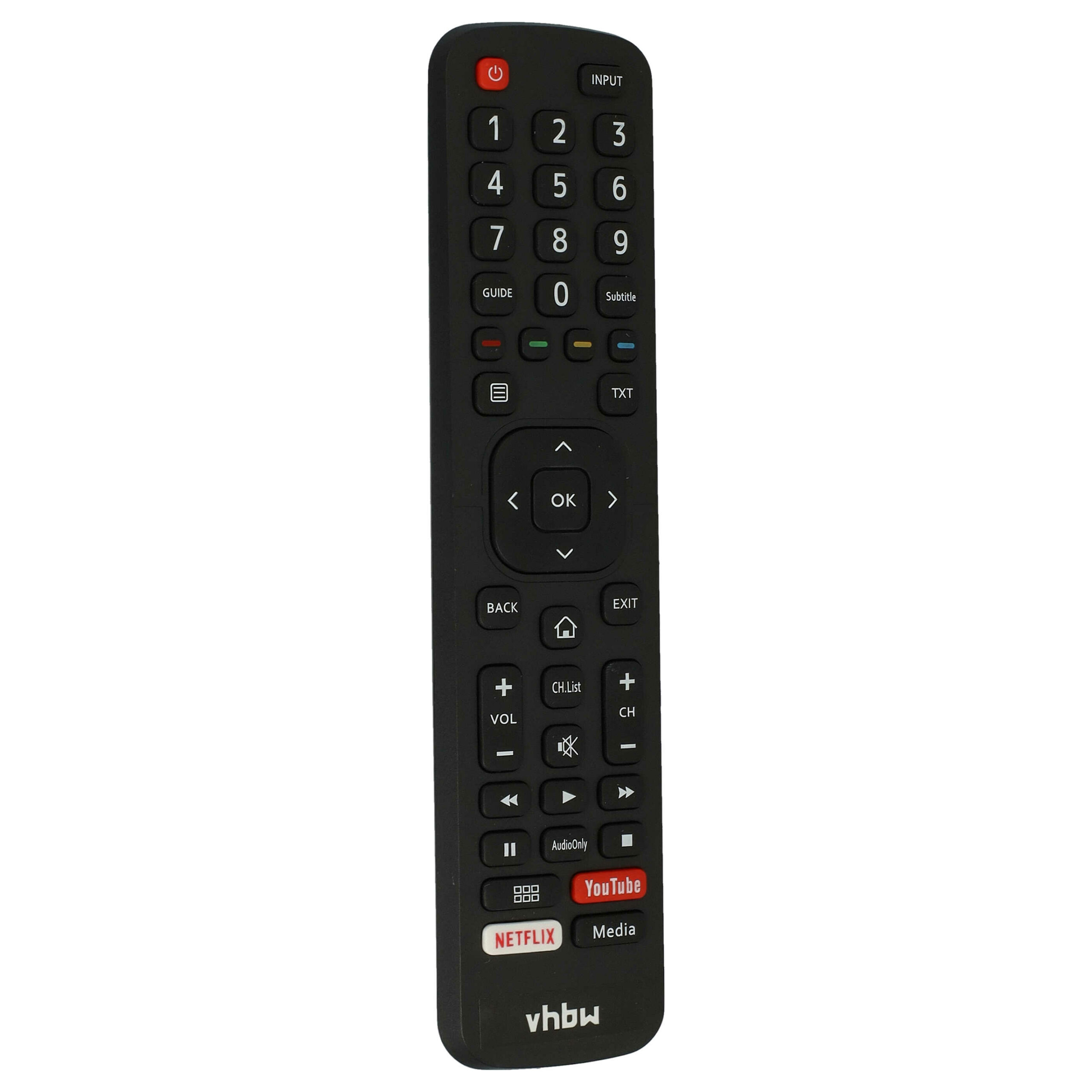 Telecomando vhbw para Hisense EN2BB27, EN2BB27H