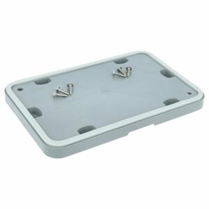 Tampa de Manutenção para Secadora Bosch 00646776 vhbw - Cinzenta com Parafusos