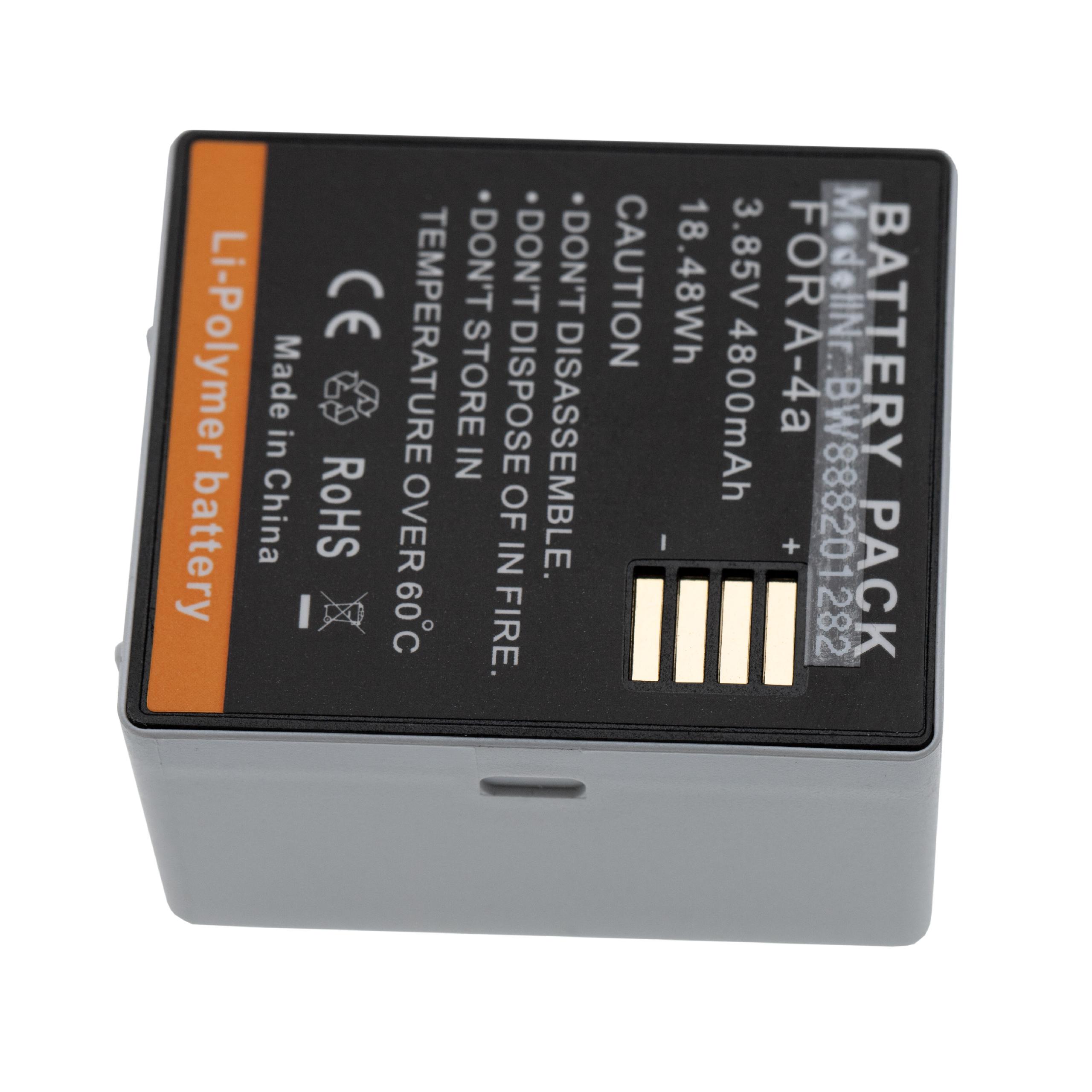 Bateria de substituição para câmaras de segurança Arlo vhbw 4800 mAh 3.85 V Li-polímero - Image 3