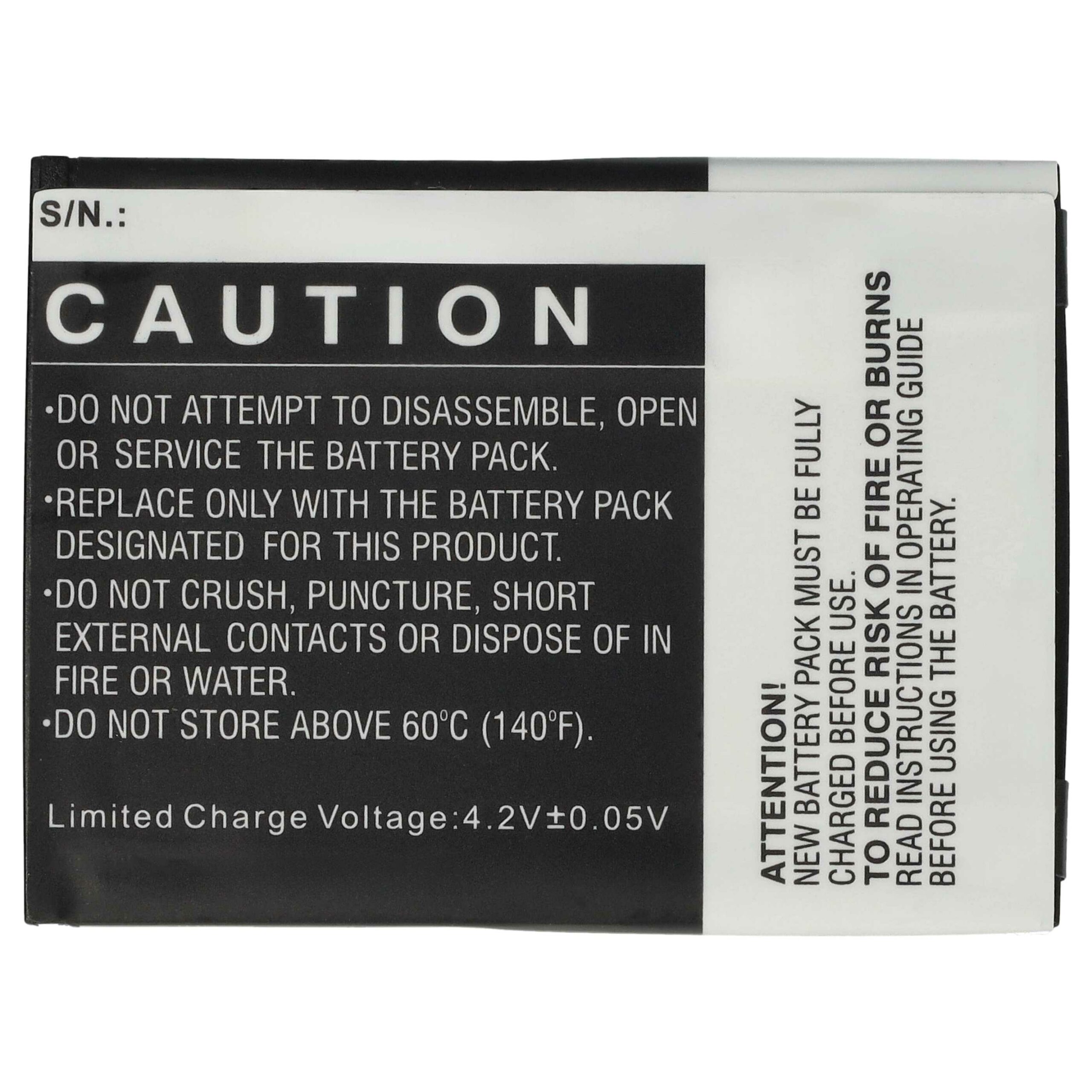 Bateria para Telemóvel Emporia AK-TS100, AK-F220 - 1150 mAh 3.7 V Li-Ion vhbw - Image 4